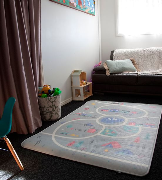 A colourful, safe nursery environment